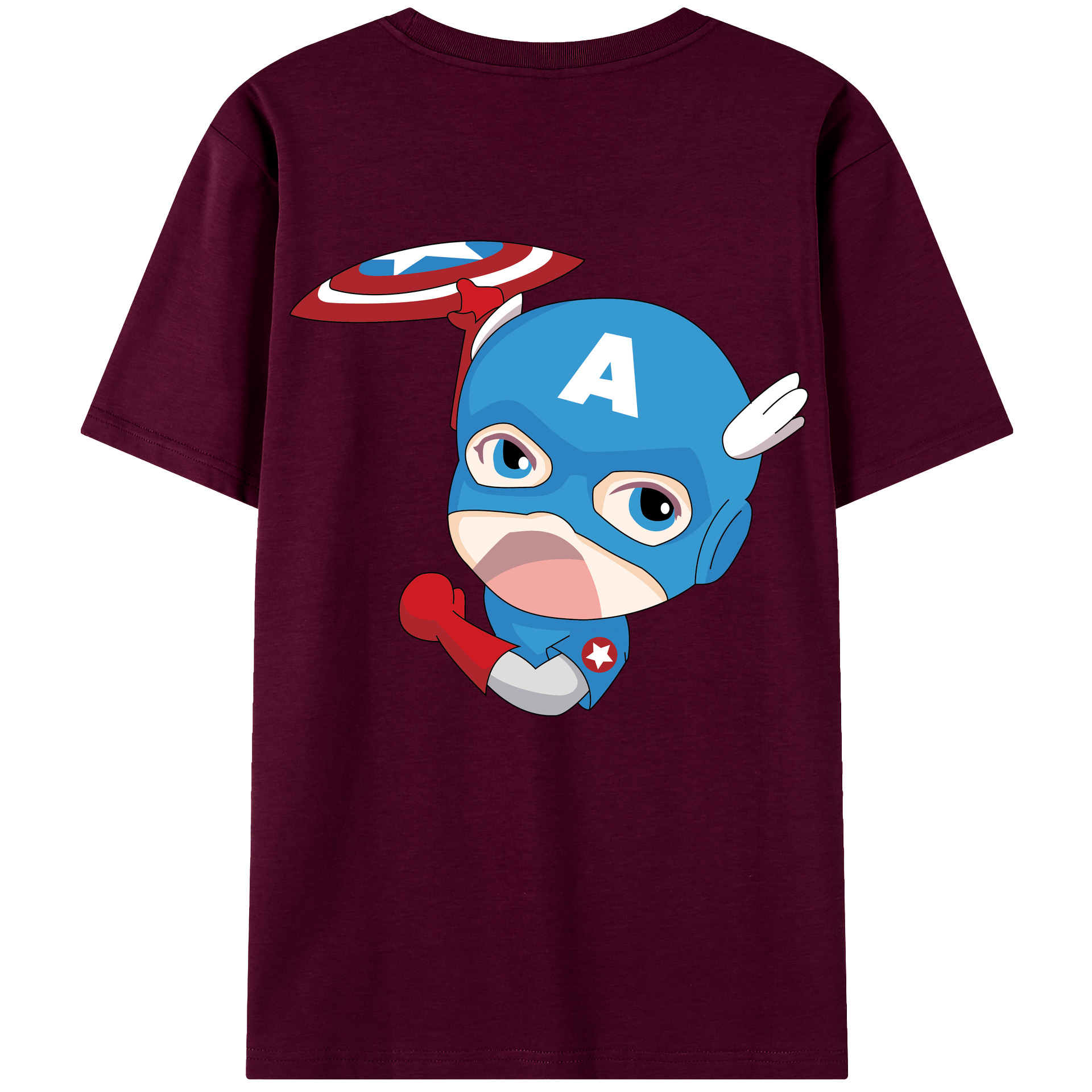 （画像用） アベンジャーズ The Avengers レディース半袖Tシャツ(バックプリント)